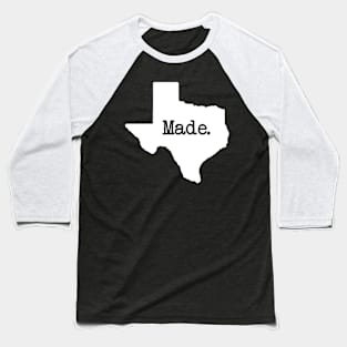 Texas Made TX Baseball T-Shirt